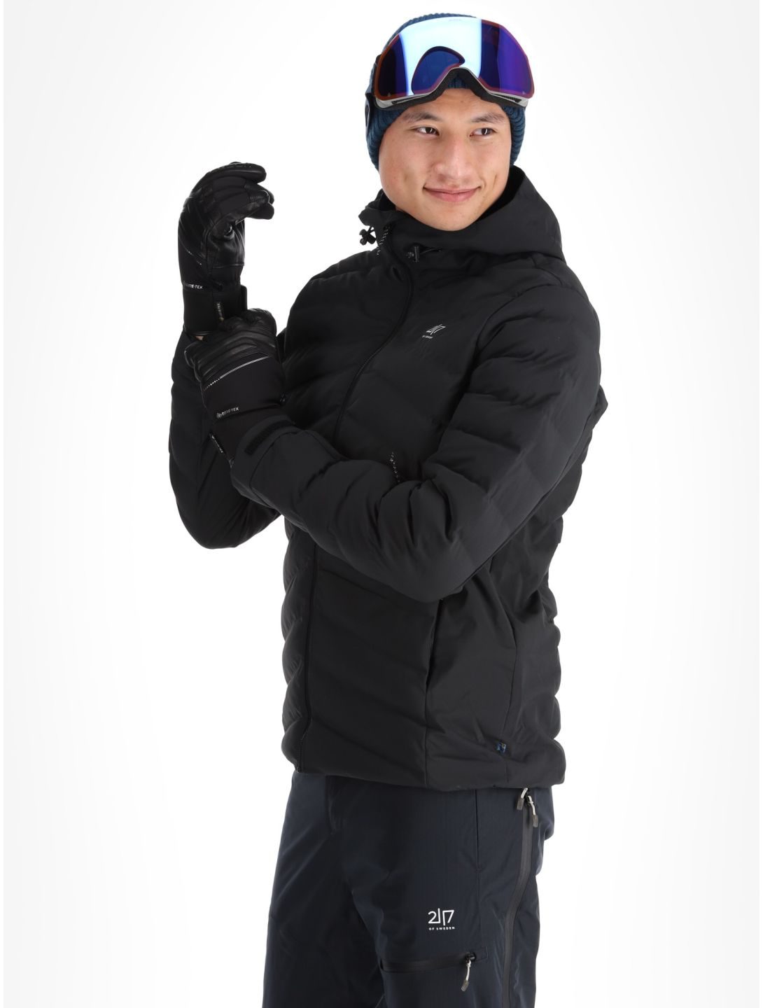 2117 of Sweden, Alip 3L ski jacket men Black black 