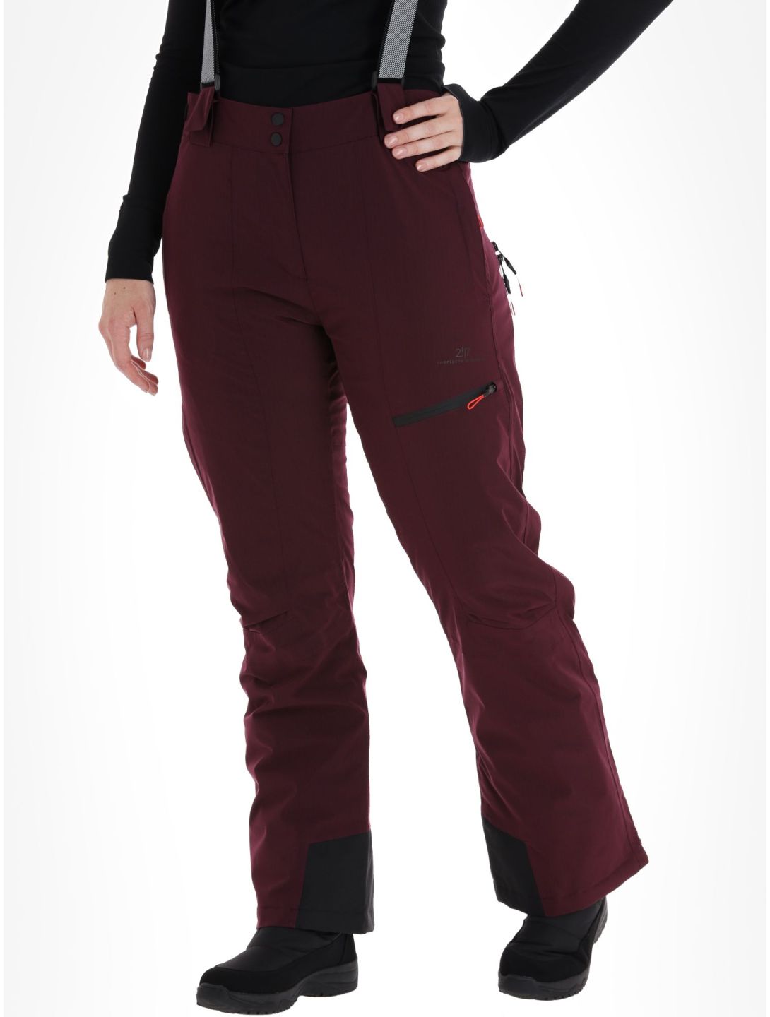 2117 of Sweden, Ebbared Pant ski pants women DK Plum burgundy 