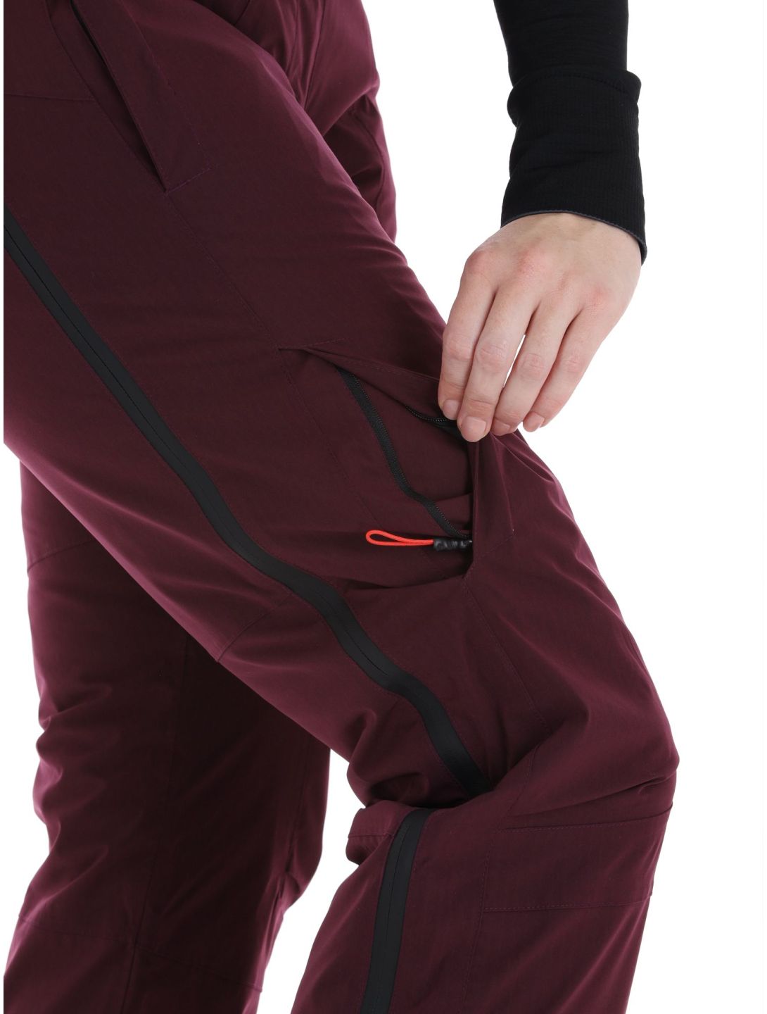 2117 of Sweden, Ebbared Pant ski pants women DK Plum burgundy 