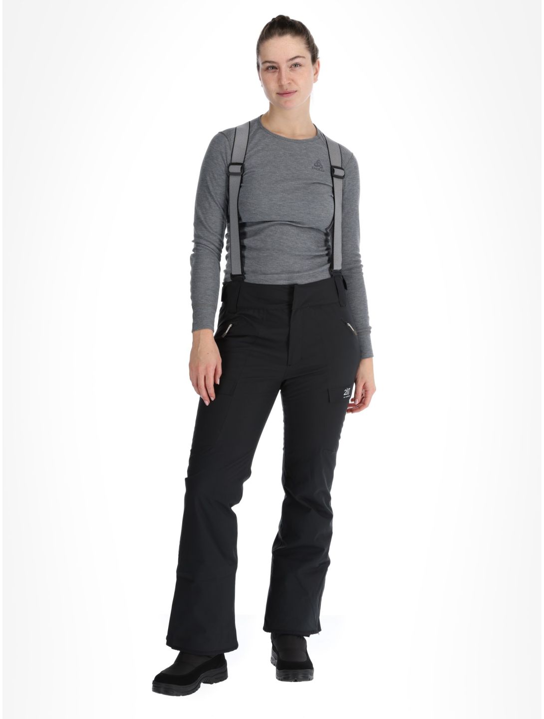 2117 of Sweden, Edum ski pants women Black black 