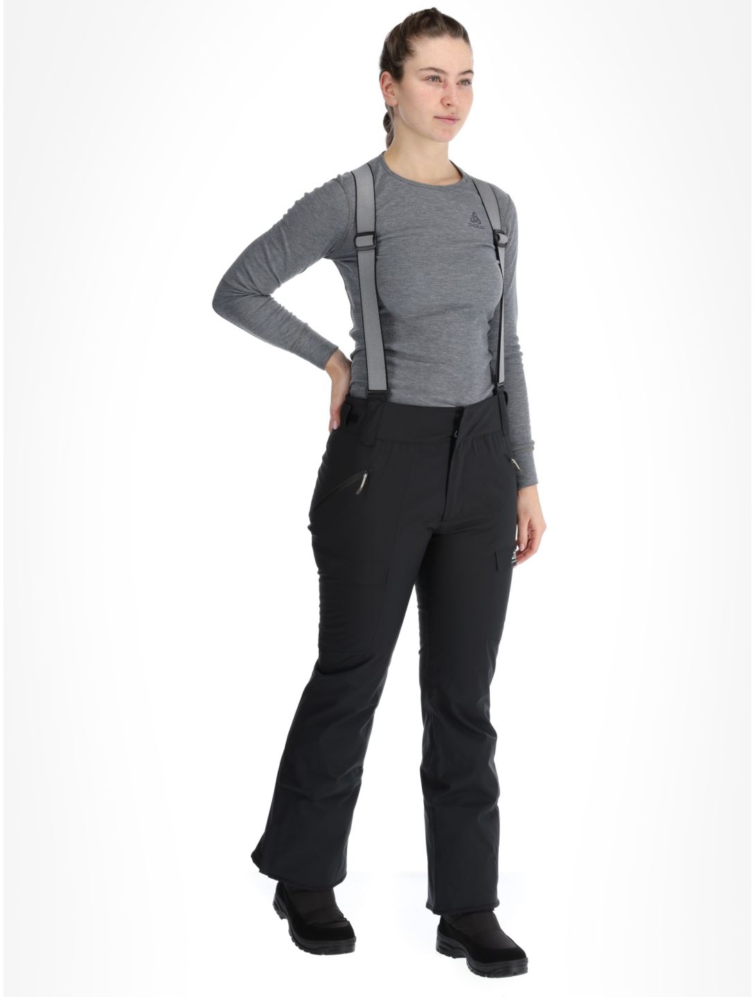 2117 of Sweden, Edum ski pants women Black black 