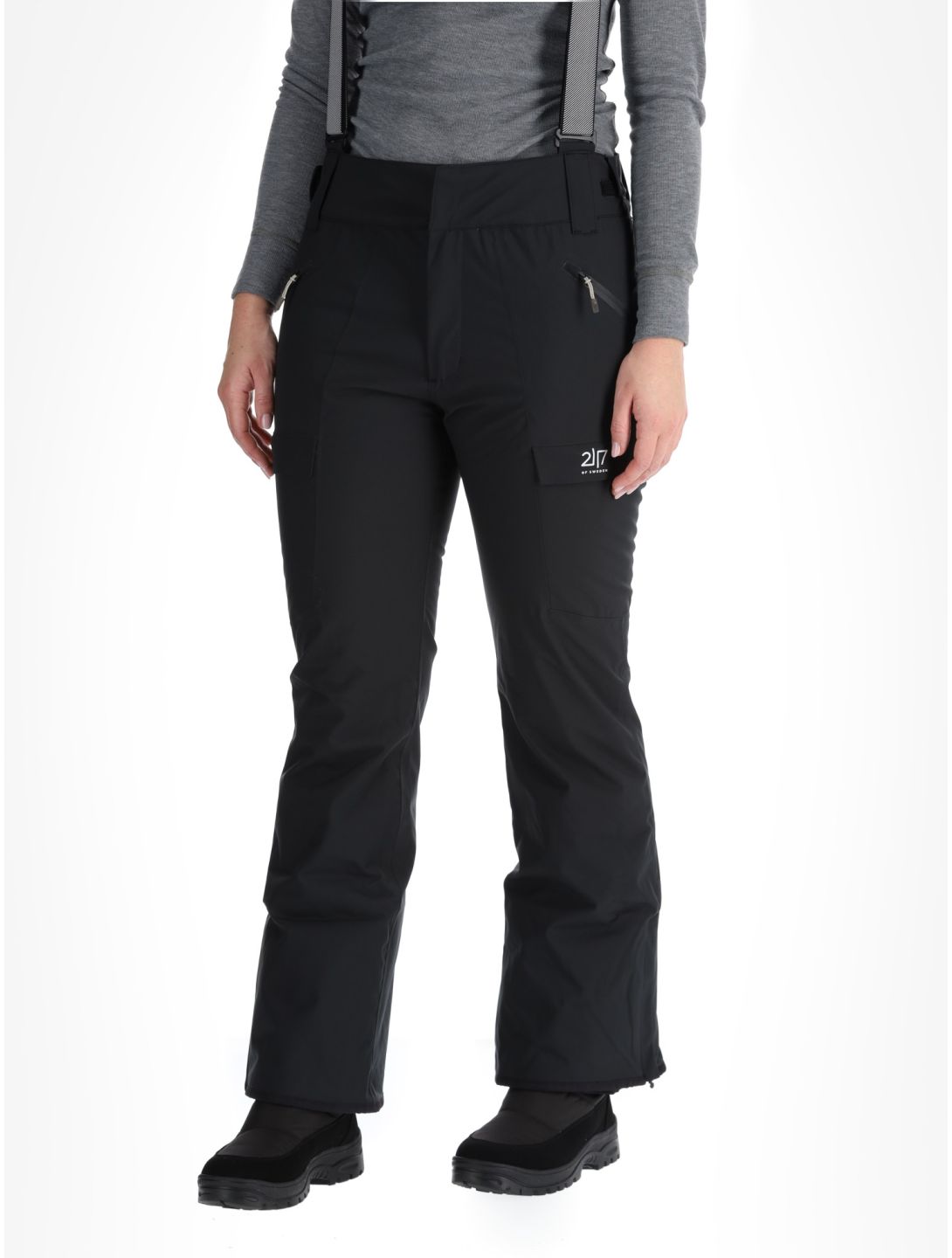 2117 of Sweden, Edum ski pants women Black black 