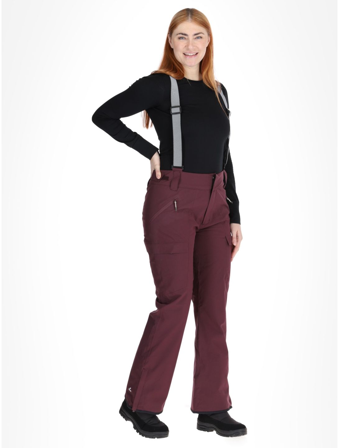 2117 of Sweden, Edum ski pants women Dk-Plum purple 