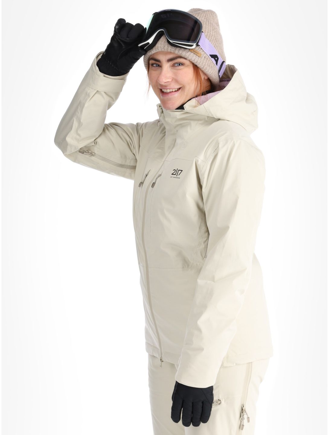 2117 of Sweden, Nausta ski jacket women Beige beige 