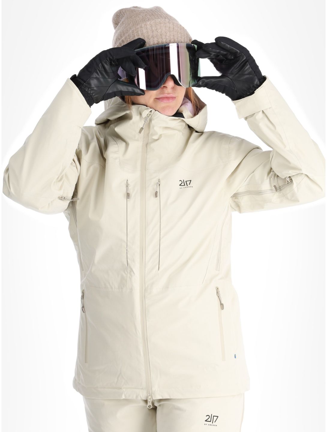 2117 of Sweden, Nausta ski jacket women Beige beige 