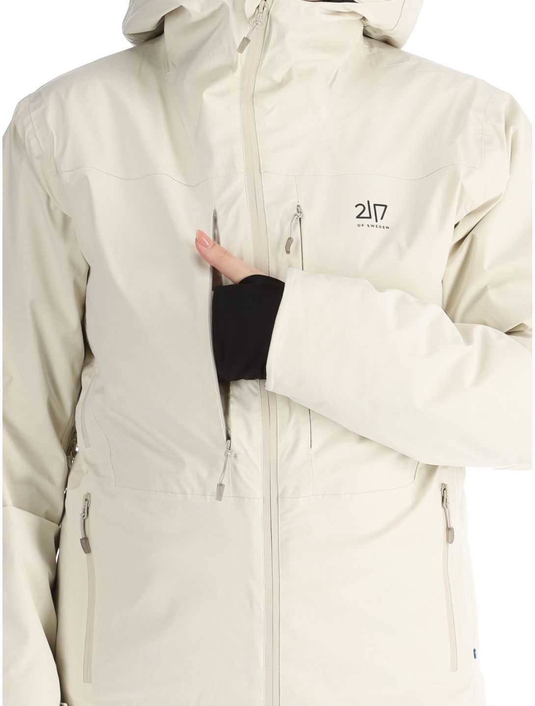 2117 of Sweden, Nausta ski jacket women Beige beige 