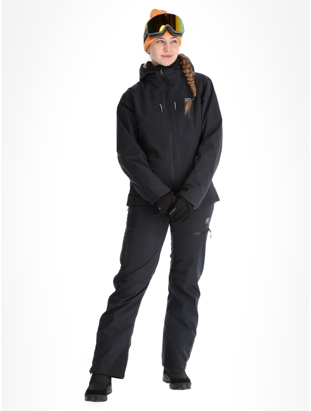 2117 of Sweden, Nausta ski jacket women Black black 