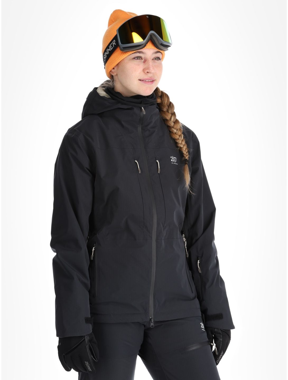 2117 of Sweden, Nausta ski jacket women Black black 