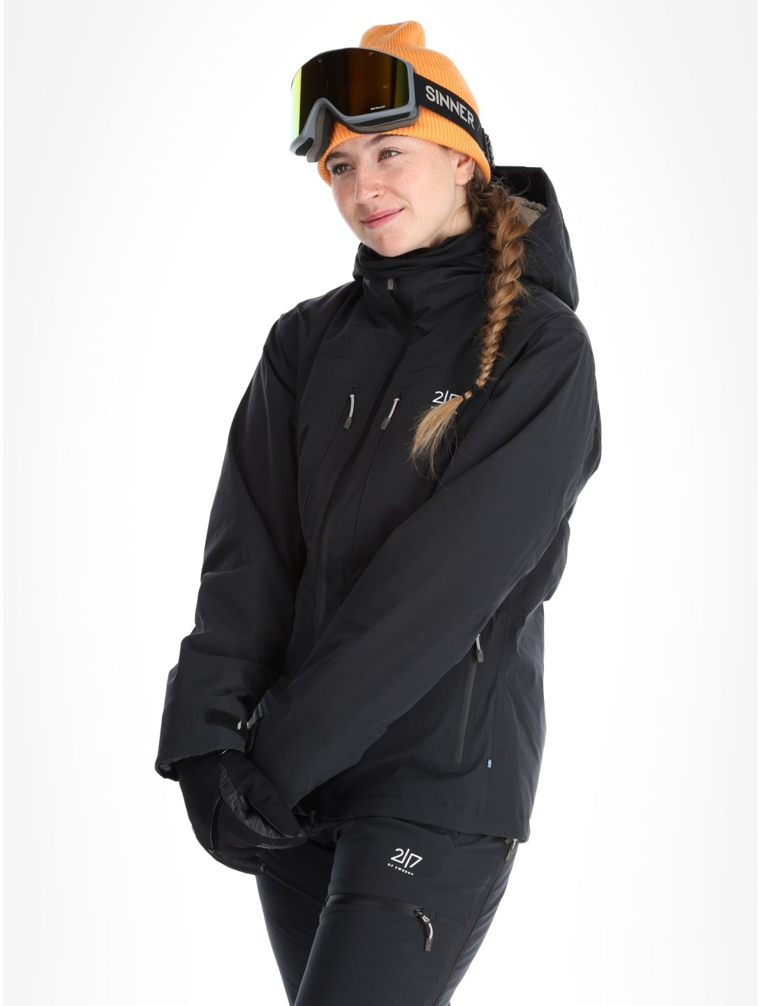 2117 of Sweden, Nausta ski jacket women Black black 