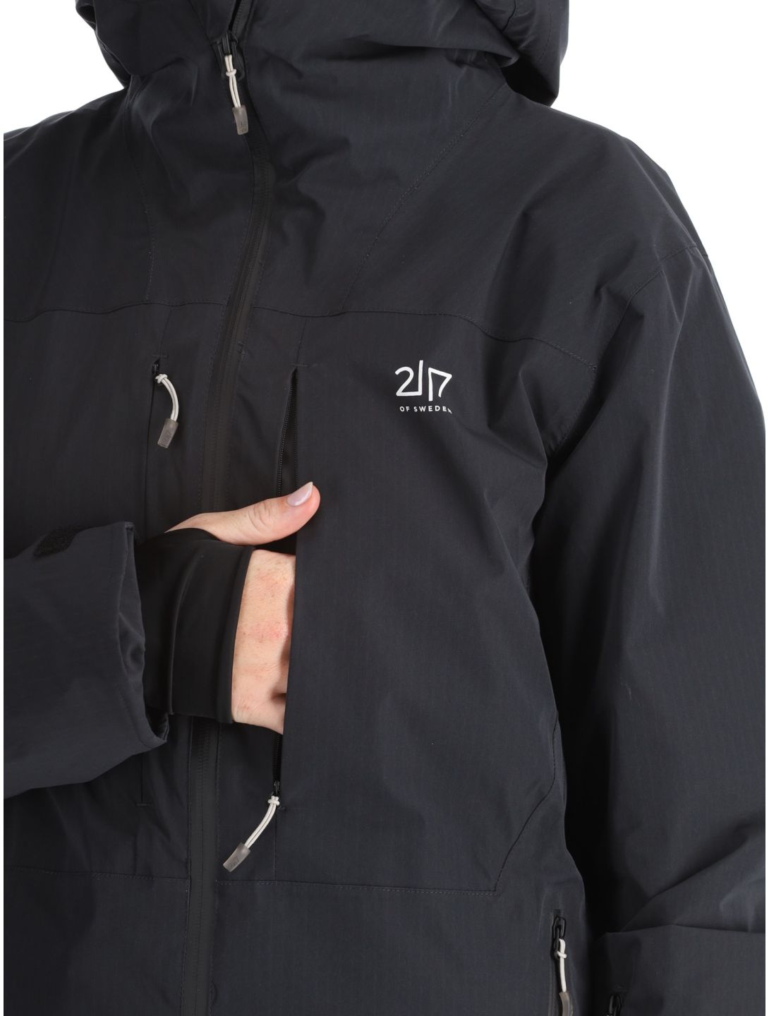 2117 of Sweden, Nausta ski jacket women Black black 