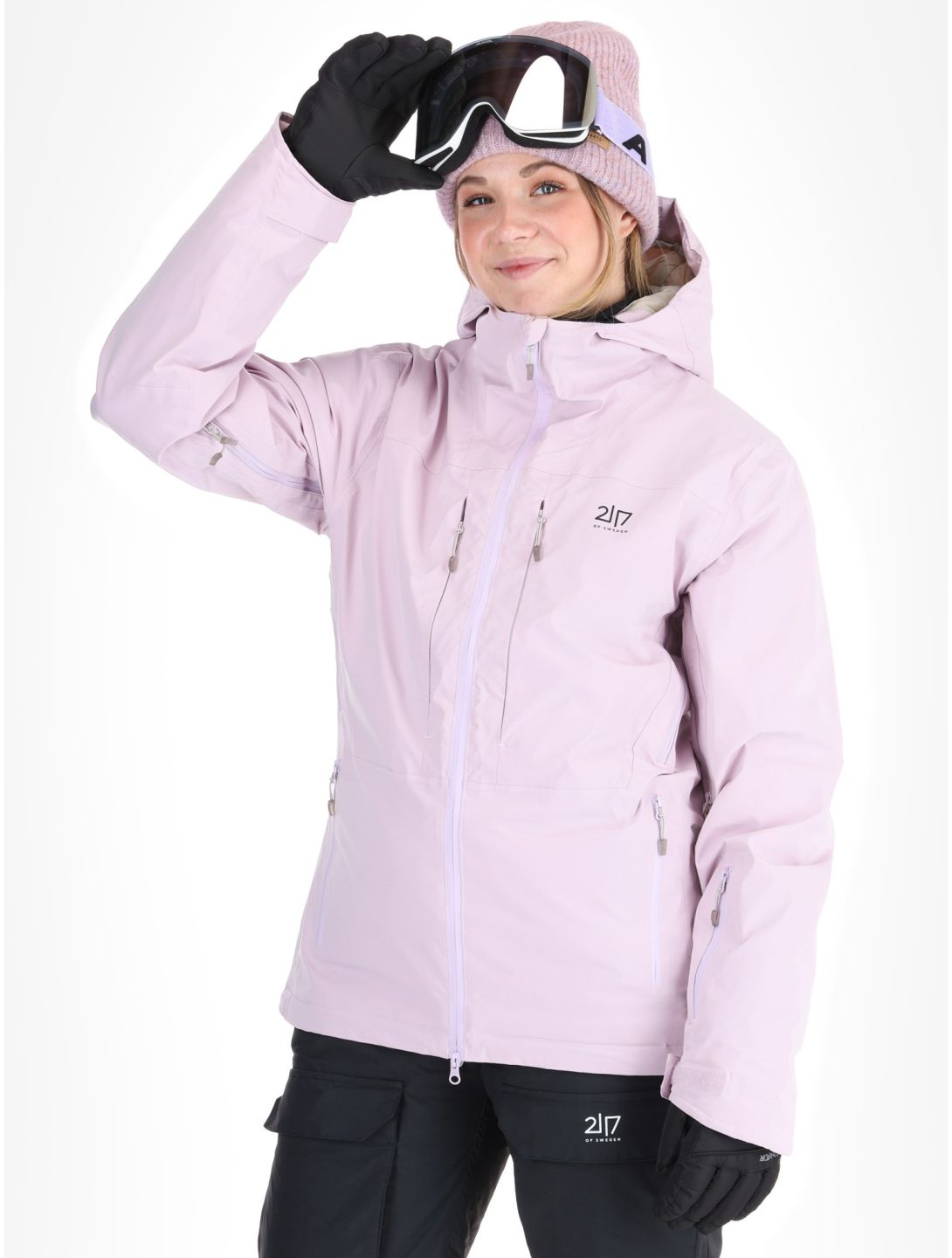 2117 of Sweden, Nausta ski jacket women Lavender purple 