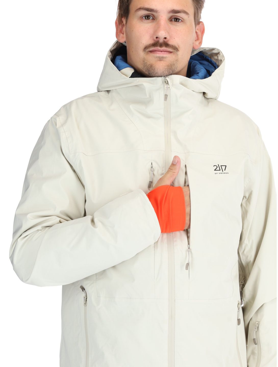 2117 of Sweden, Nausta ski jacket men Beige beige 