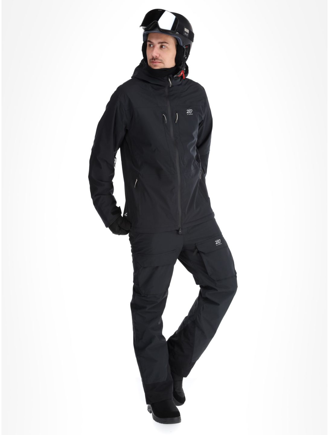 2117 of Sweden, Nausta ski jacket men Black black 