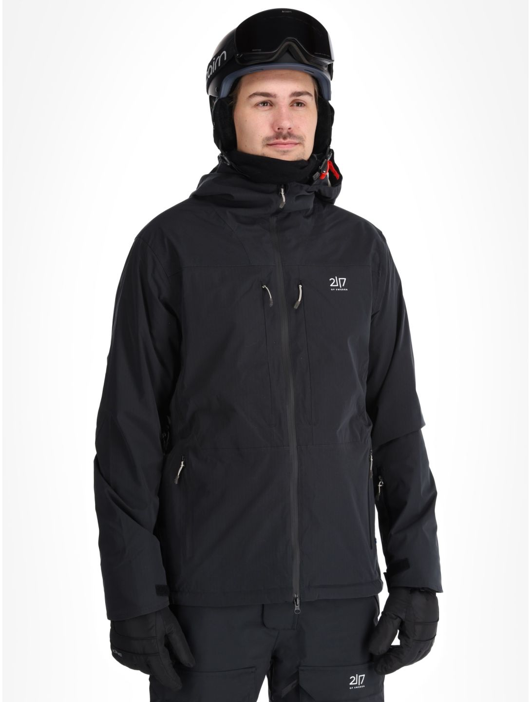 2117 of Sweden, Nausta ski jacket men Black black 