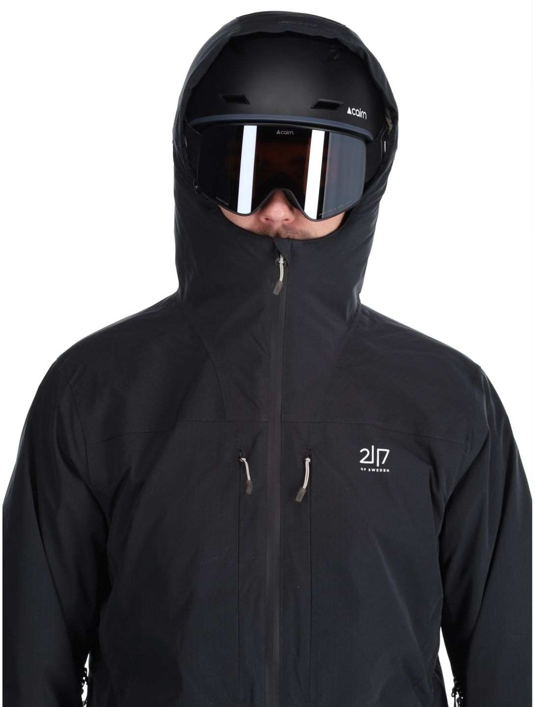 2117 of Sweden, Nausta ski jacket men Black black 