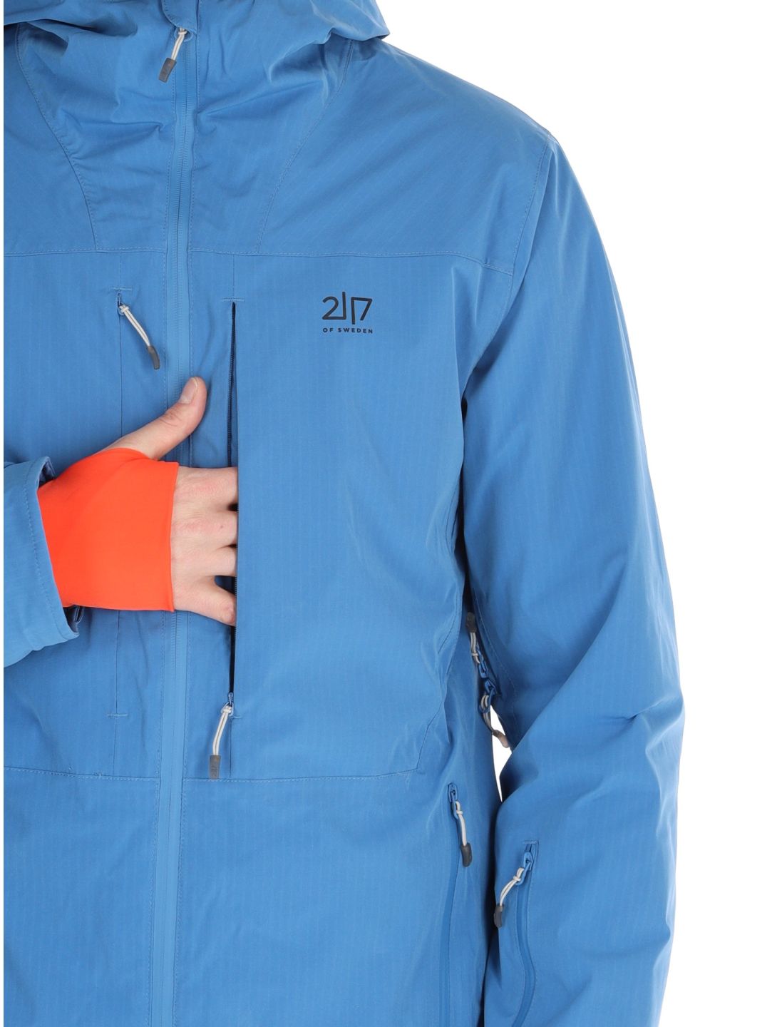 2117 of Sweden, Nausta ski jacket men Blue blue 