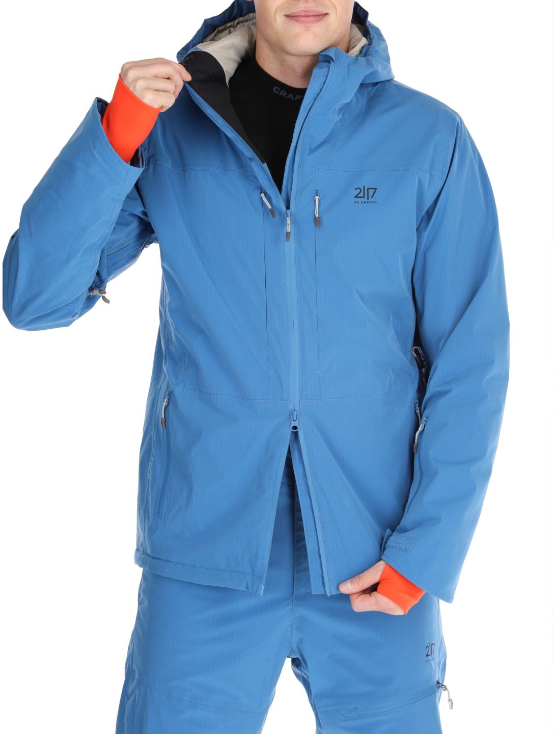 2117 of Sweden, Nausta ski jacket men Blue blue 