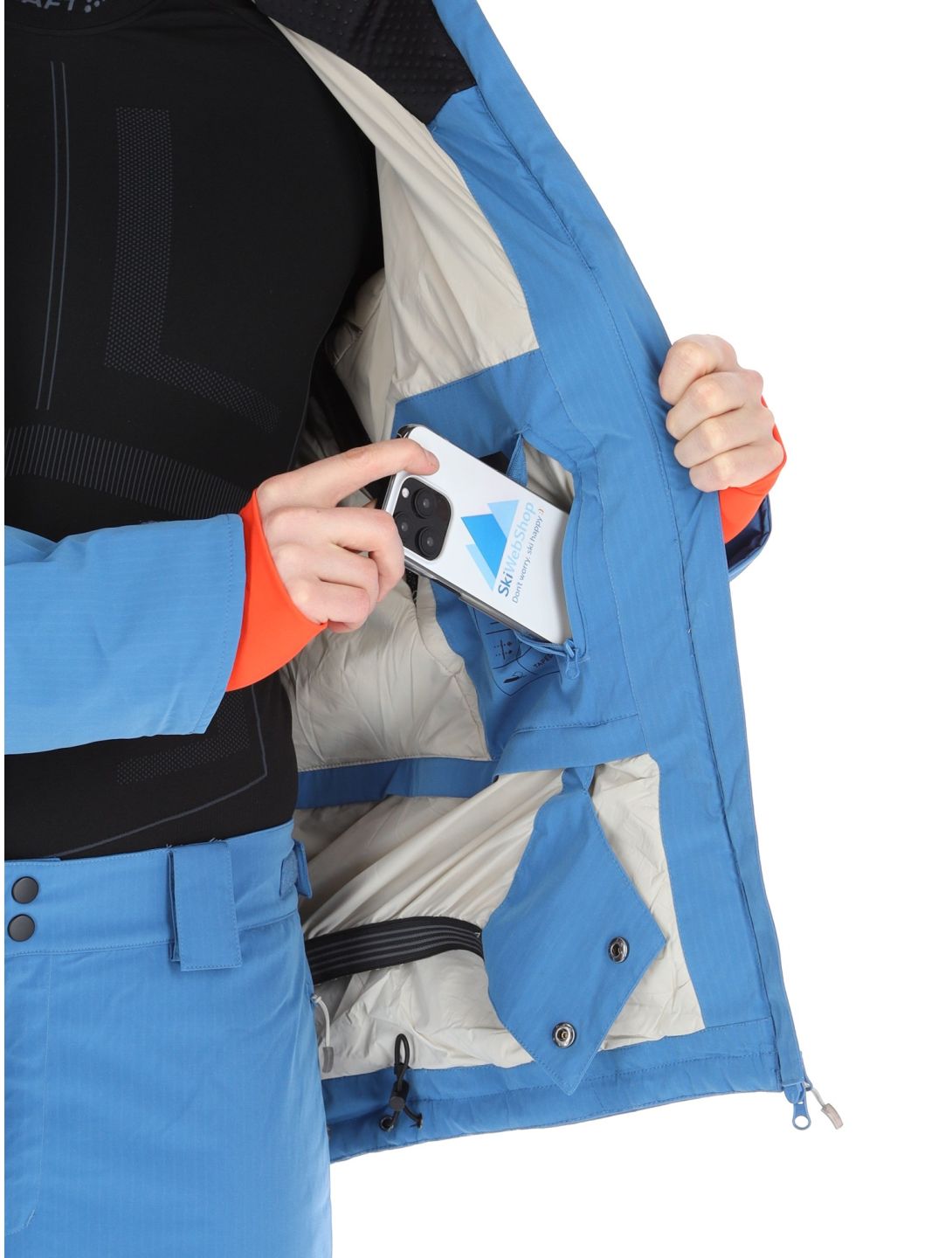 2117 of Sweden, Nausta ski jacket men Blue blue 