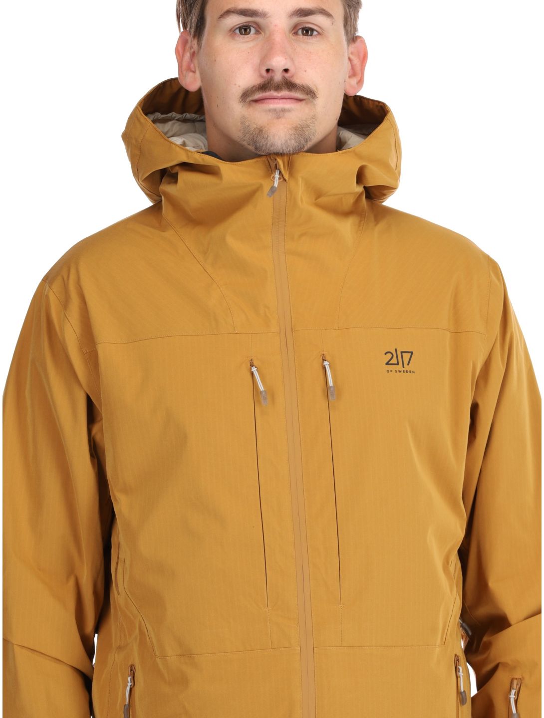 2117 of Sweden, Nausta ski jacket men Gold brown 