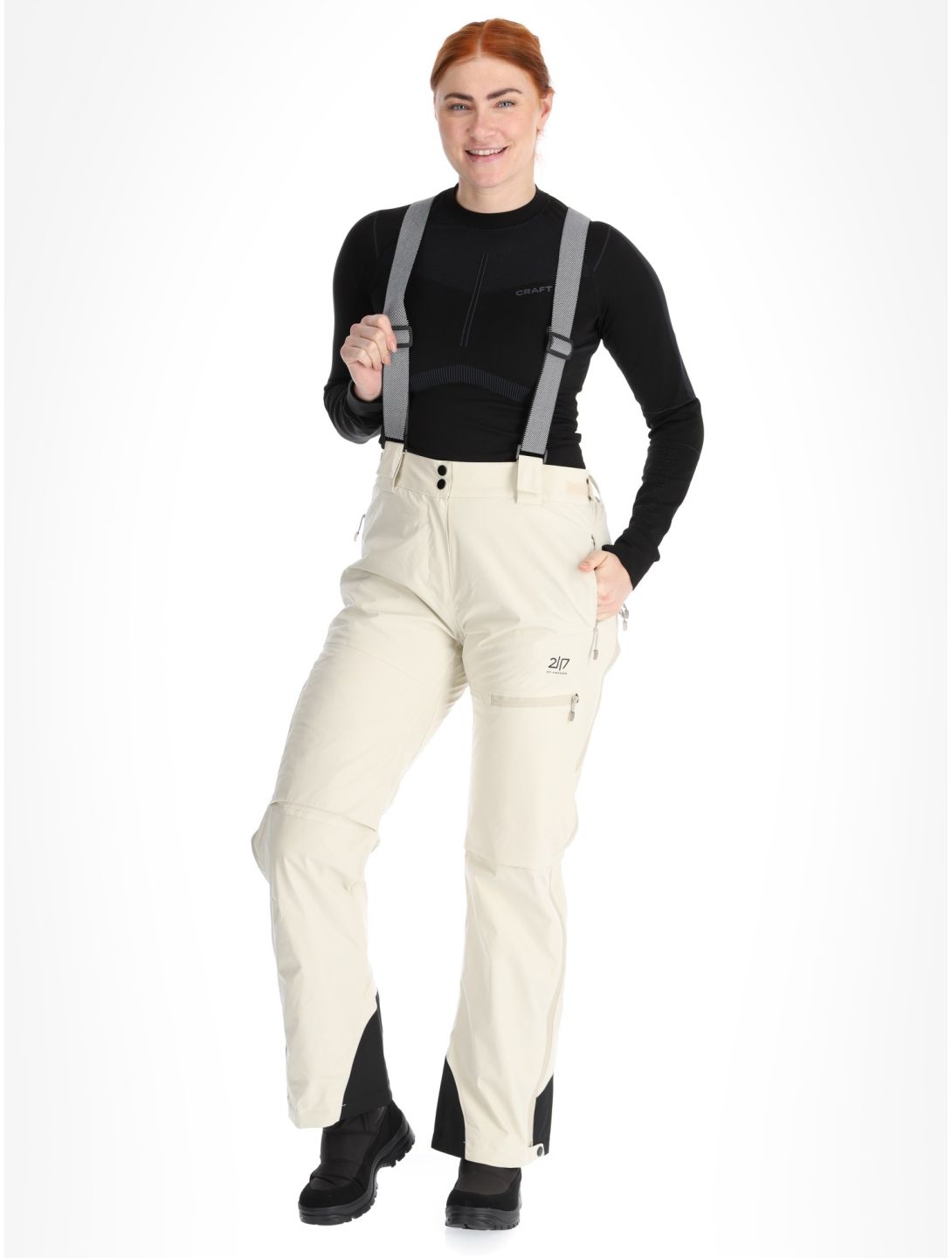 2117 of Sweden, Nausta ski pants women Beige beige 