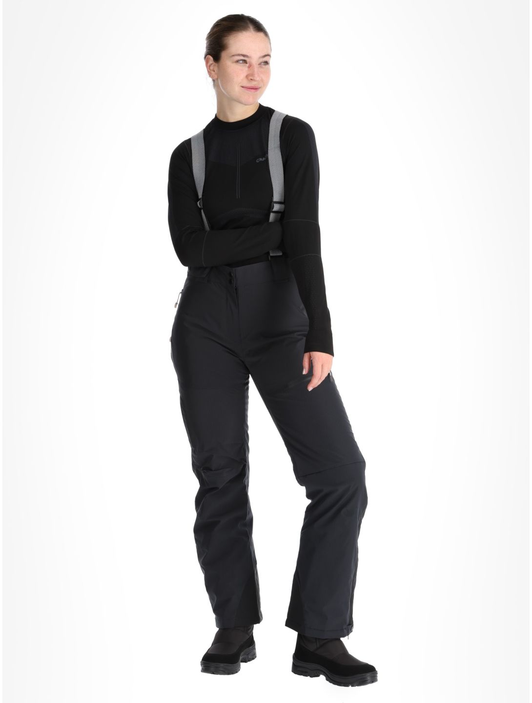 2117 of Sweden, Nausta ski pants women Black black 