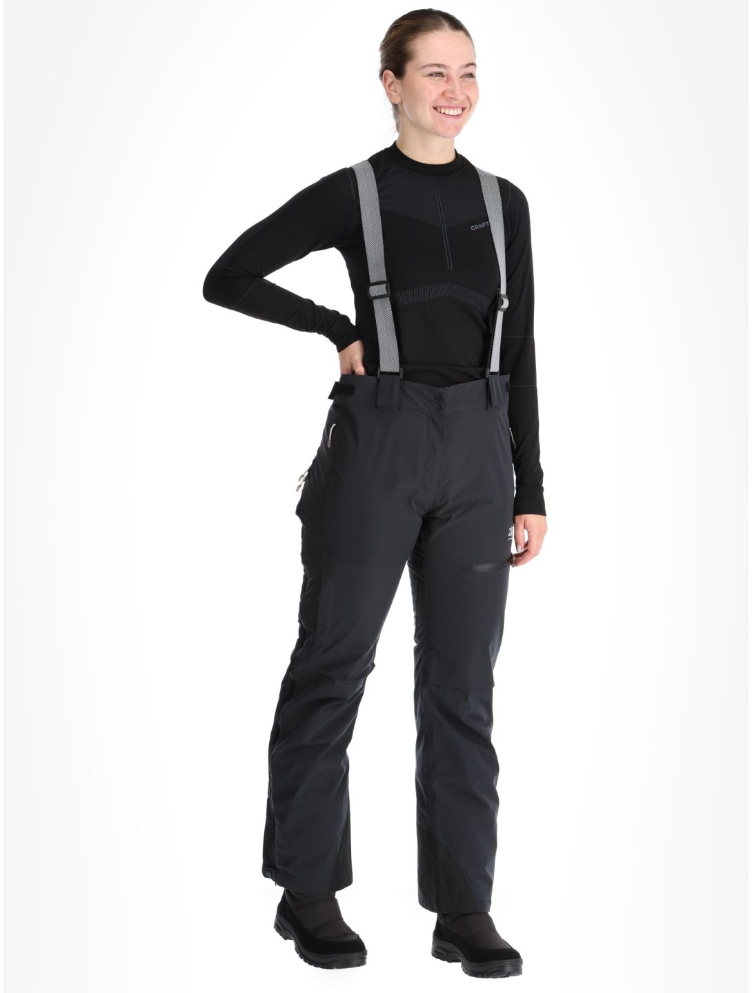 2117 of Sweden, Nausta ski pants women Black black 