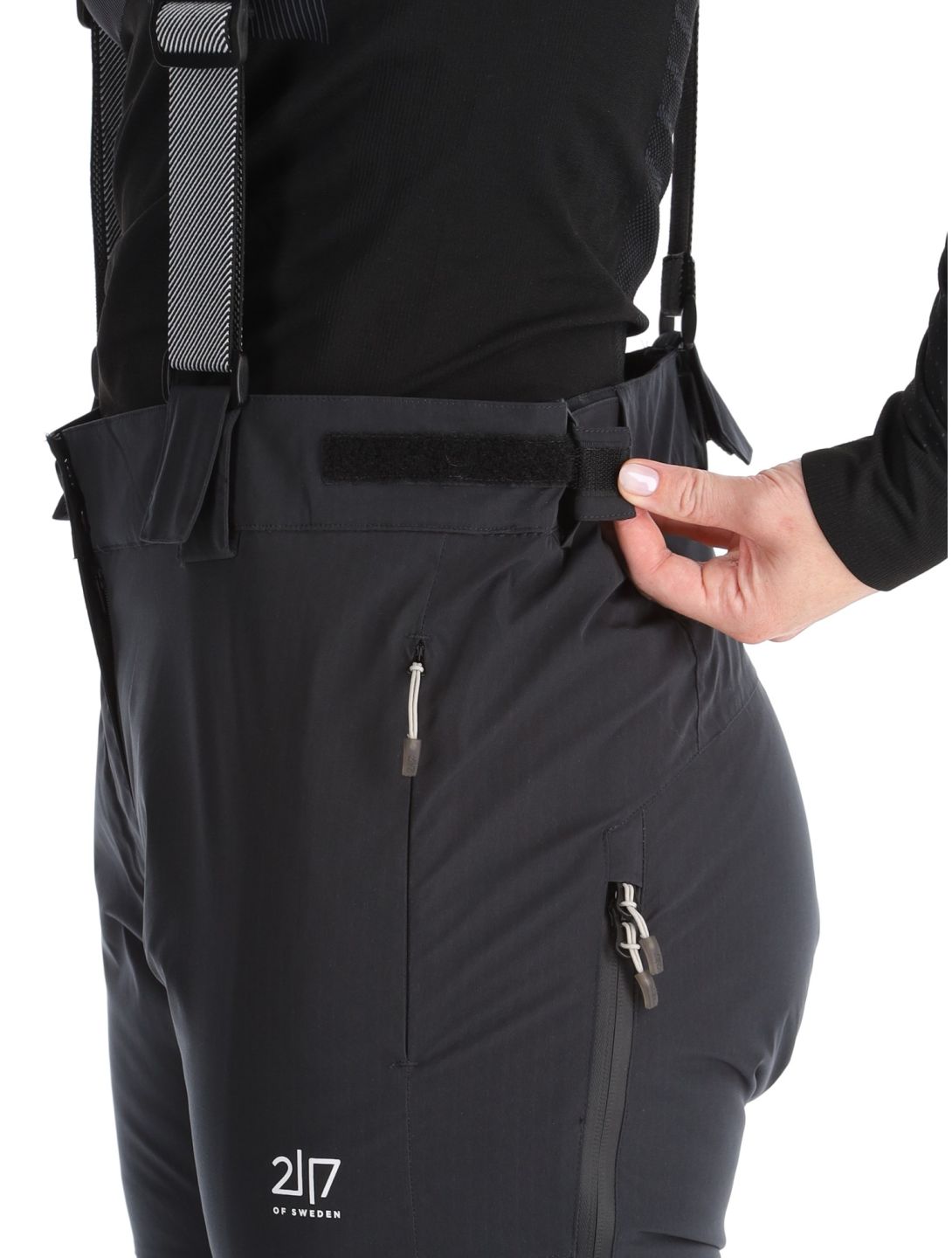 2117 of Sweden, Nausta ski pants women Black black 