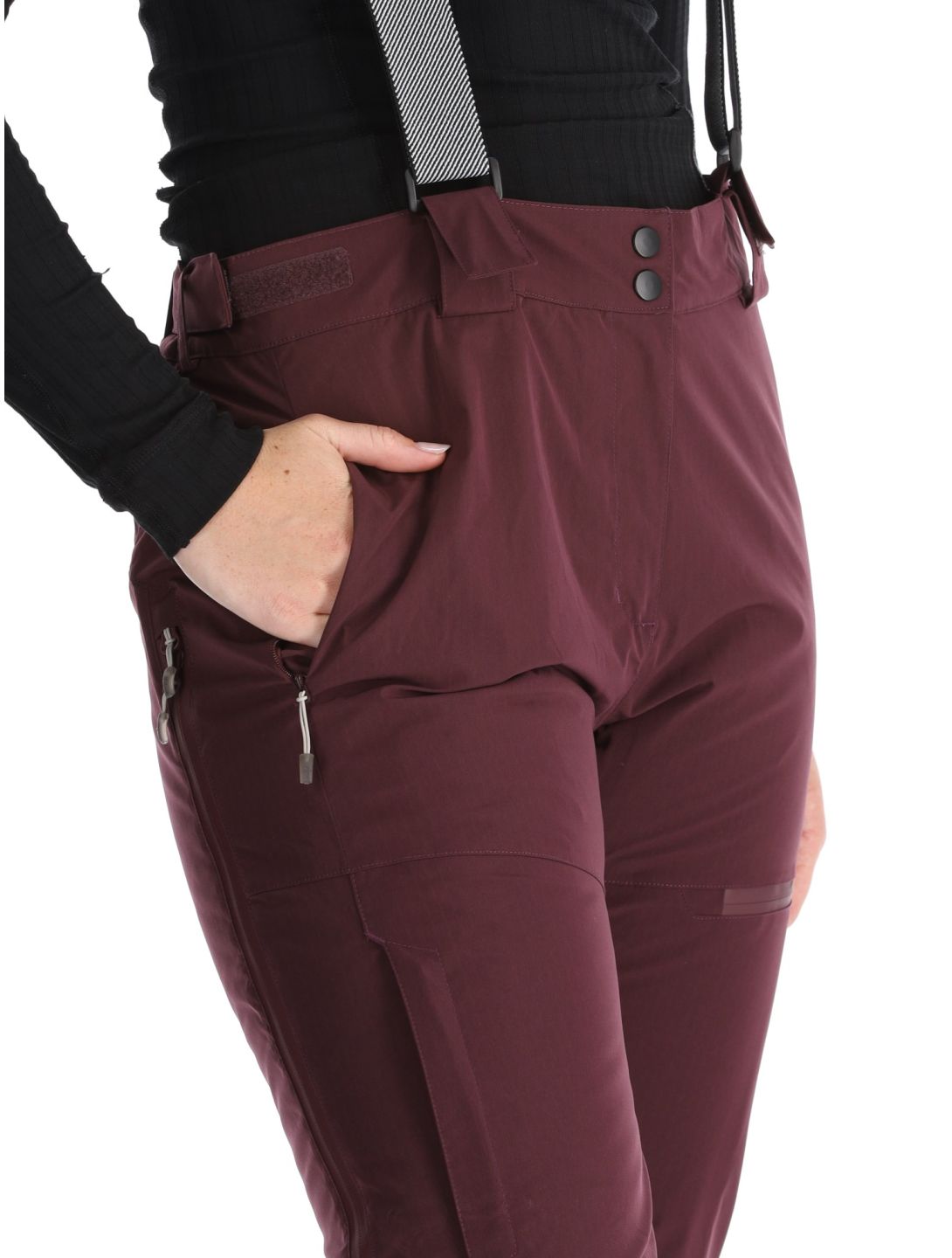 2117 of Sweden, Nausta ski pants women Dk Plum purple 