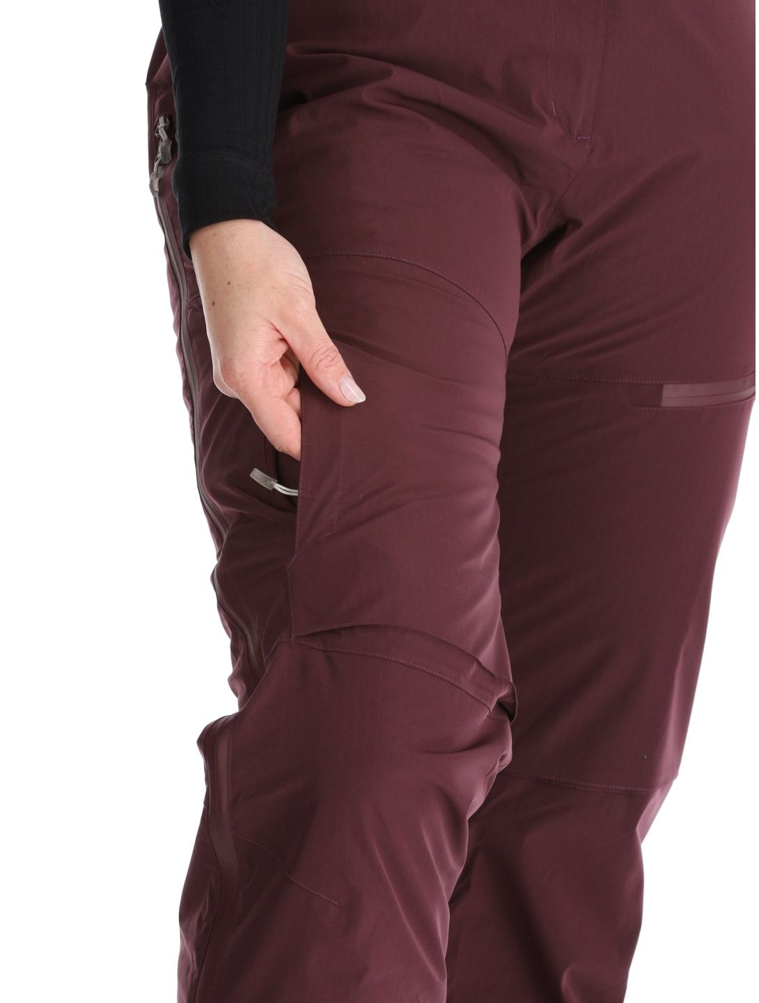 2117 of Sweden, Nausta ski pants women Dk Plum purple 