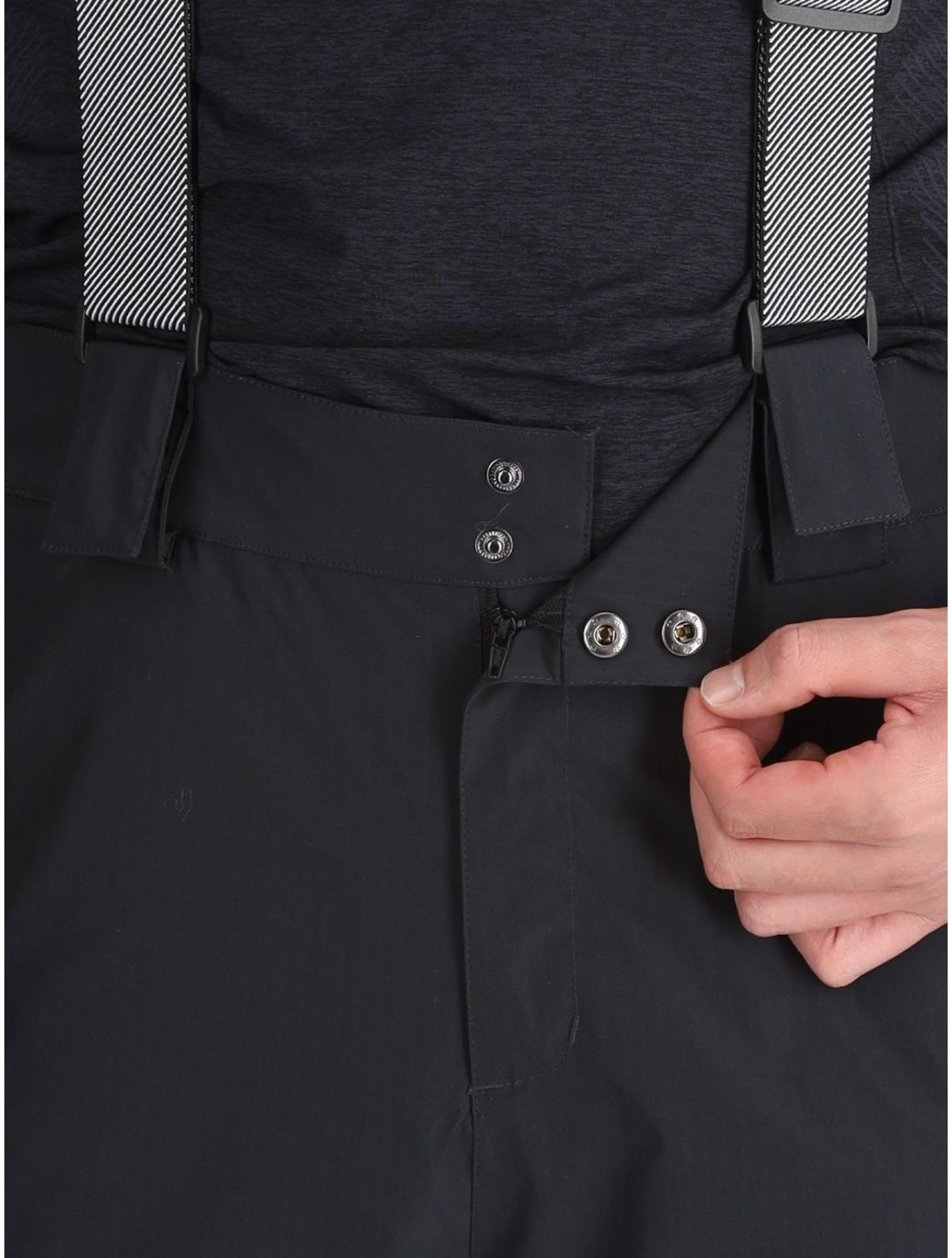 2117 of Sweden, Nausta ski pants men Black black 