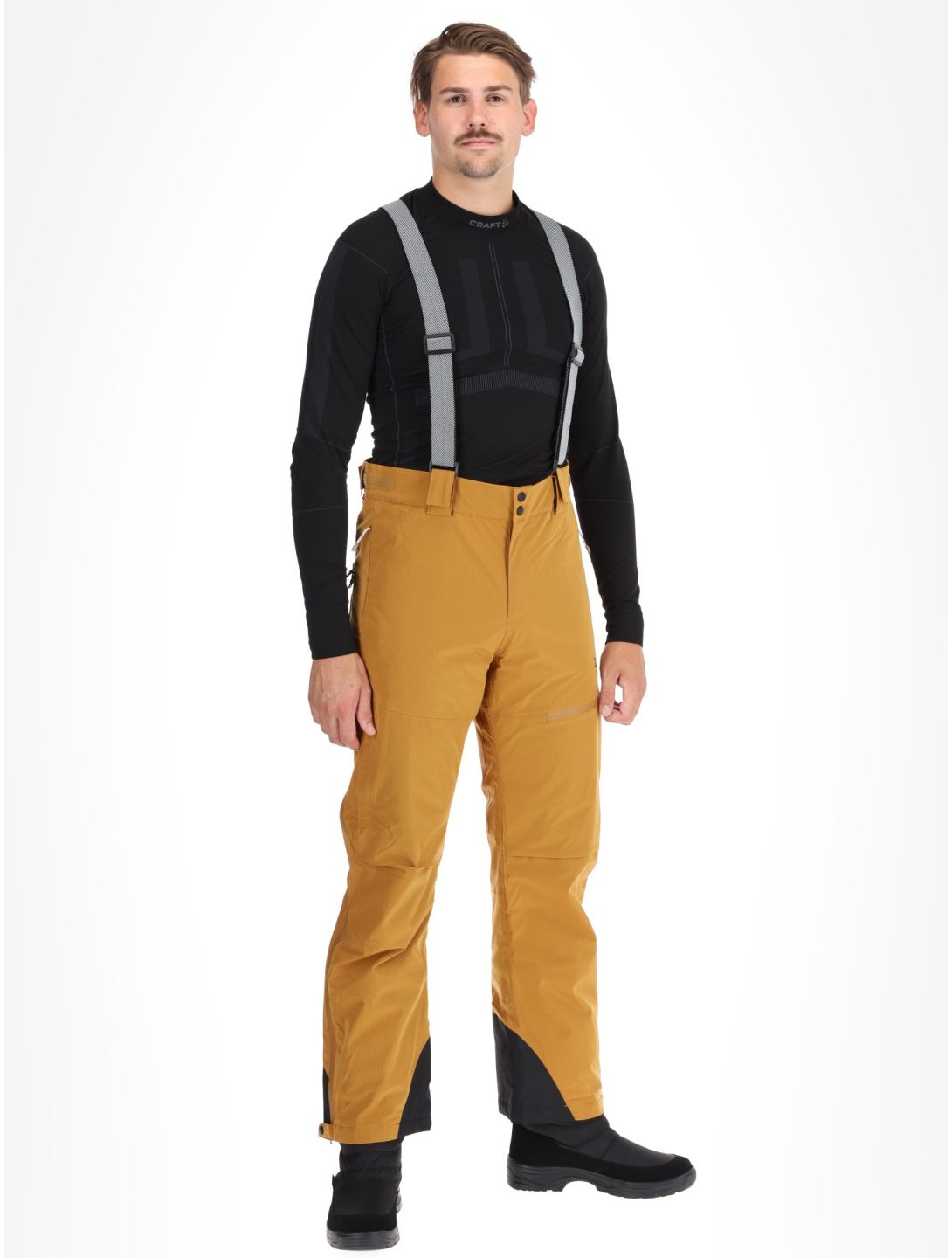 2117 of Sweden, Nausta ski pants men Gold brown 