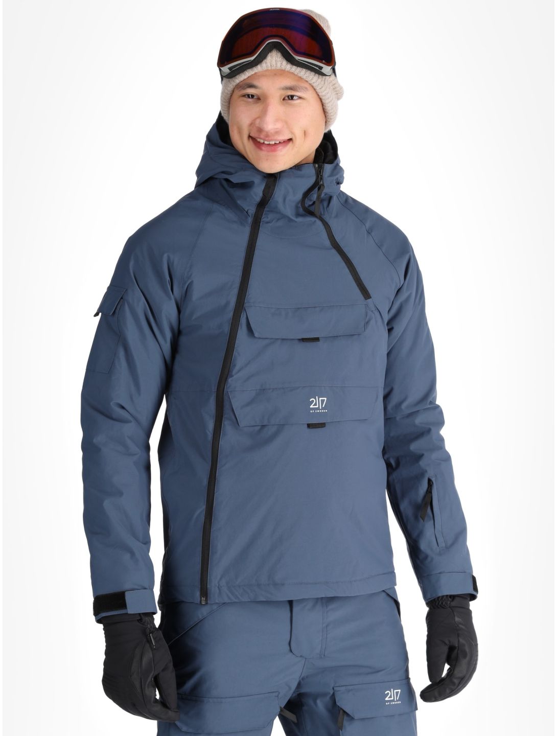 2117 of Sweden, Nelkerim ski jacket men Navy blue 