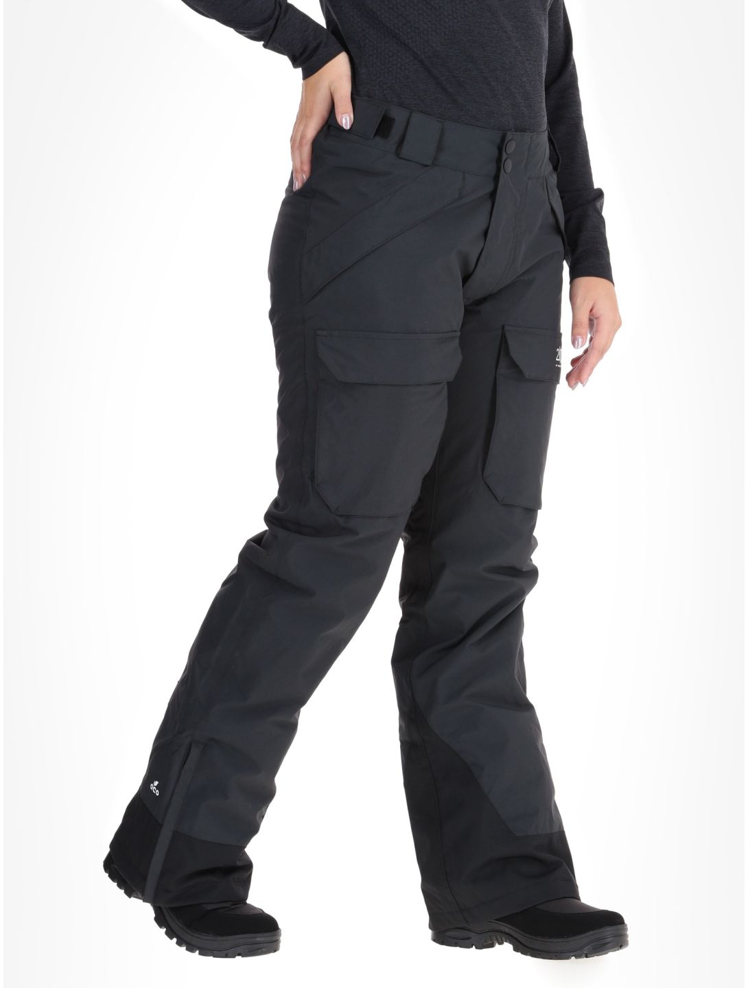 2117 of Sweden, Nelkerim ski pants women Black black 