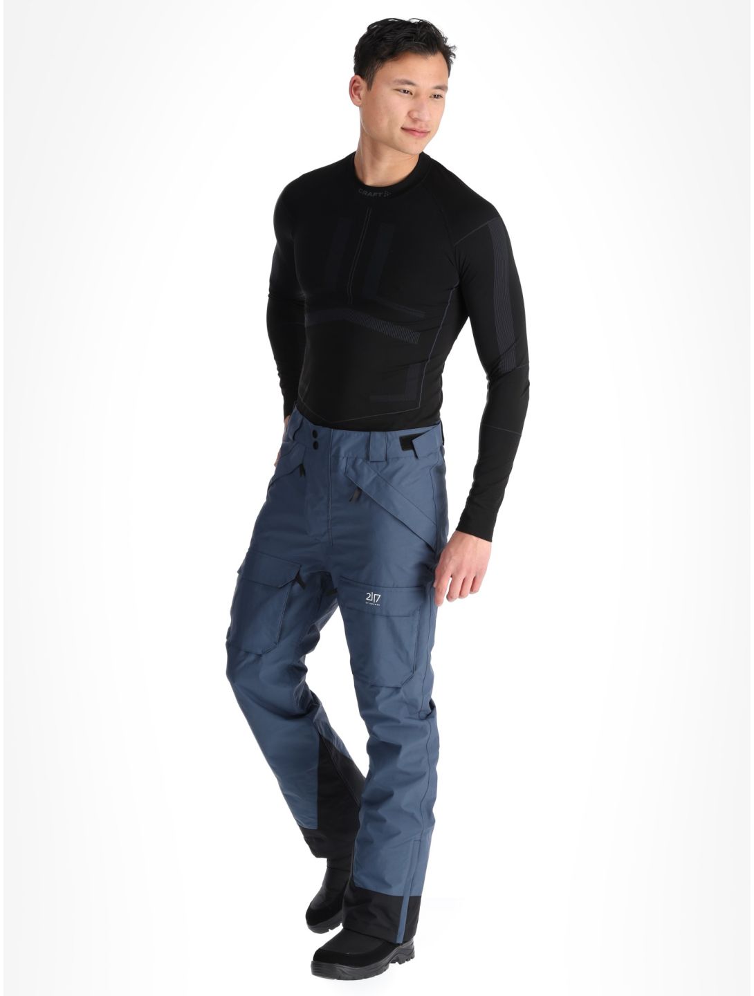 2117 of Sweden, Nelkerim ski pants men Navy blue 