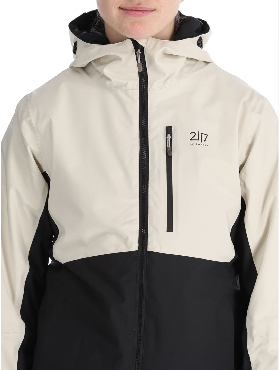 2117 of Sweden, Sala ski jacket women Beige beige, black 