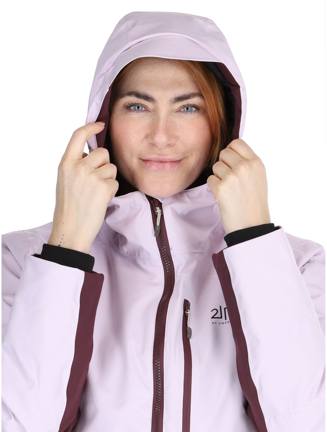 2117 of Sweden, Sala ski jacket women Dk-Plum pink, purple 