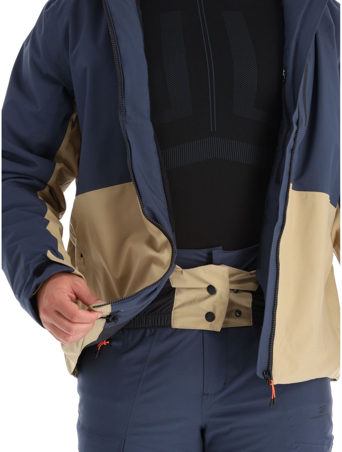 2117 of Sweden, Sala Jacket ski jacket men Navy beige, blue 