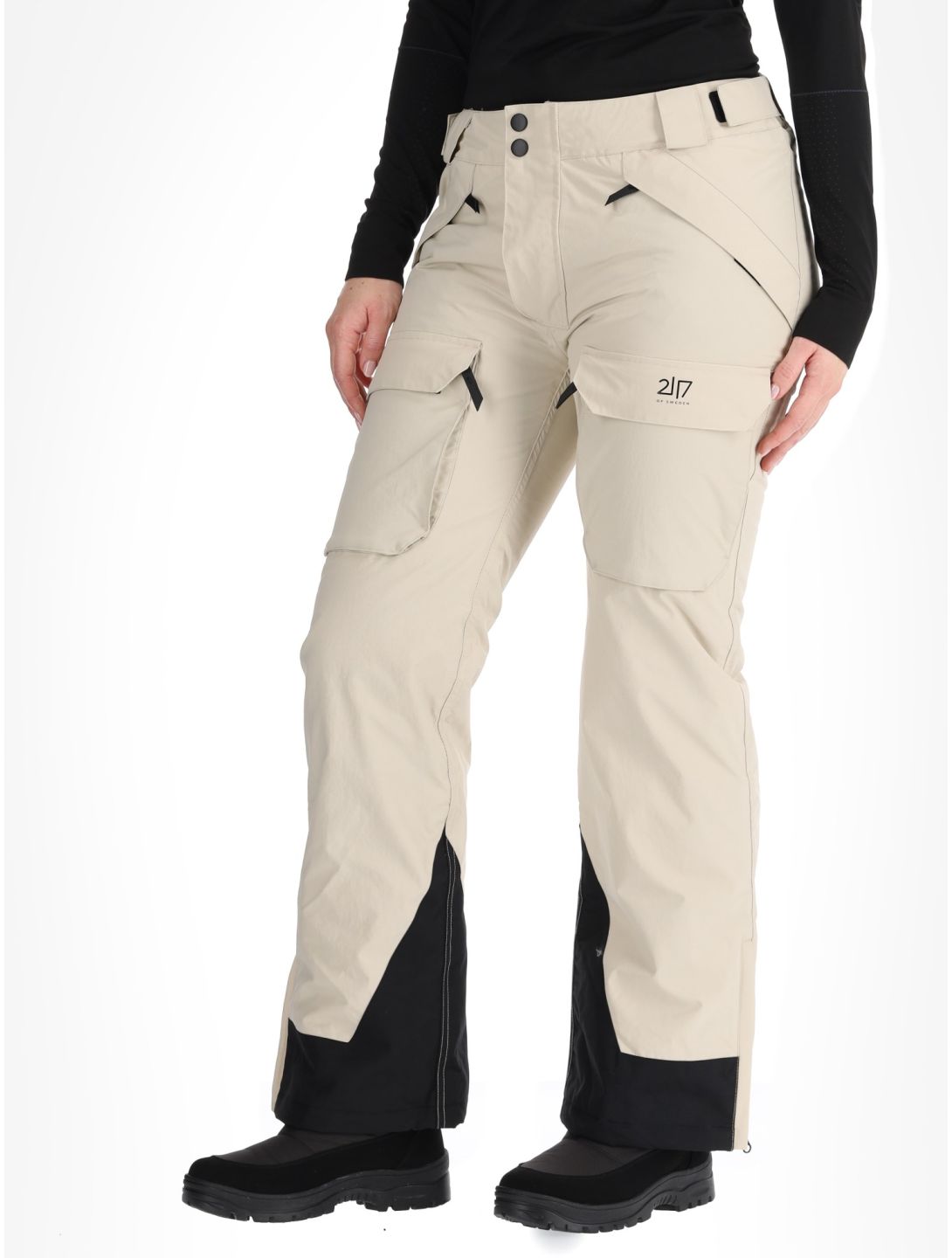 2117 of Sweden, Nelkerim ski pants women Beige beige 