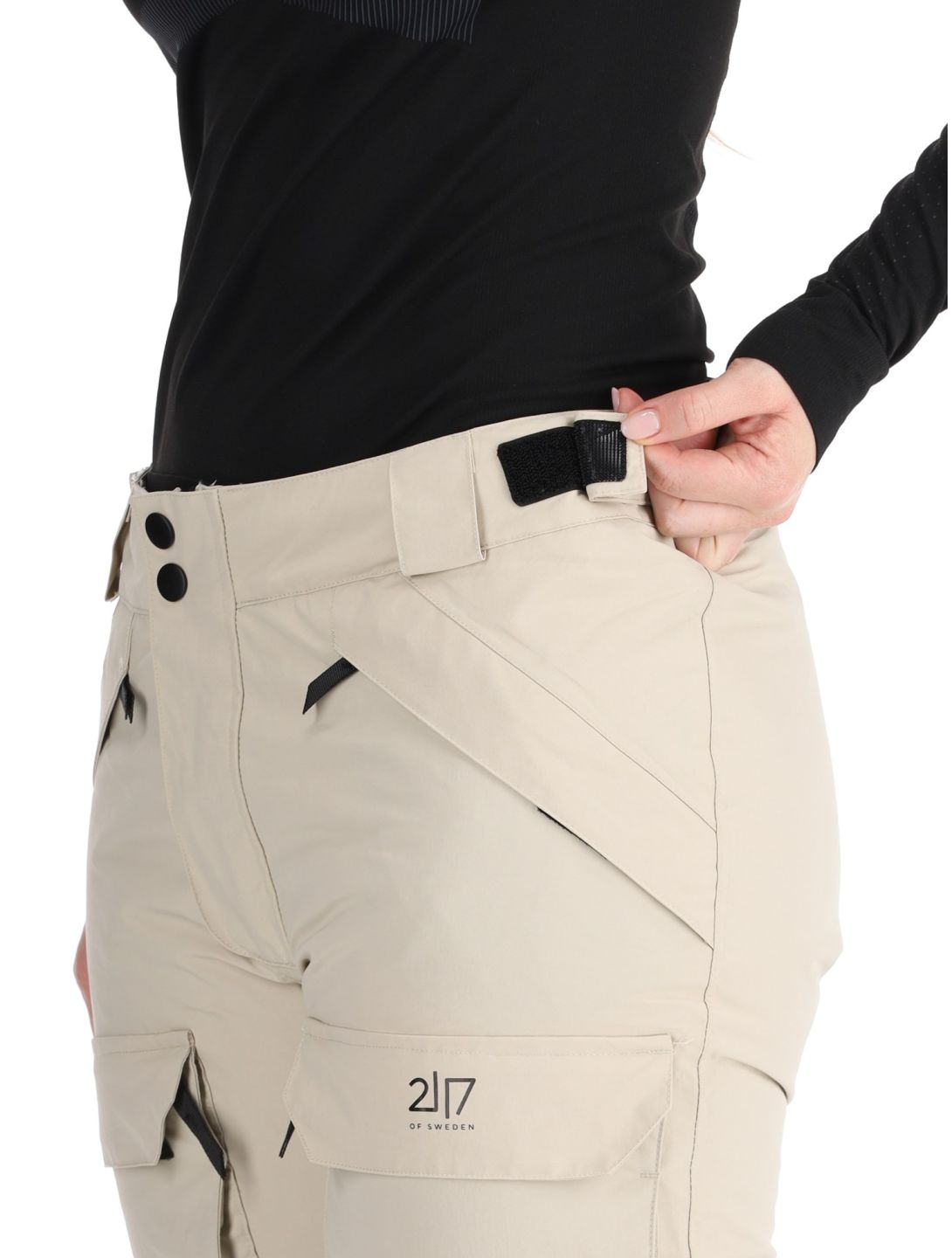 2117 of Sweden, Nelkerim ski pants women Beige beige 