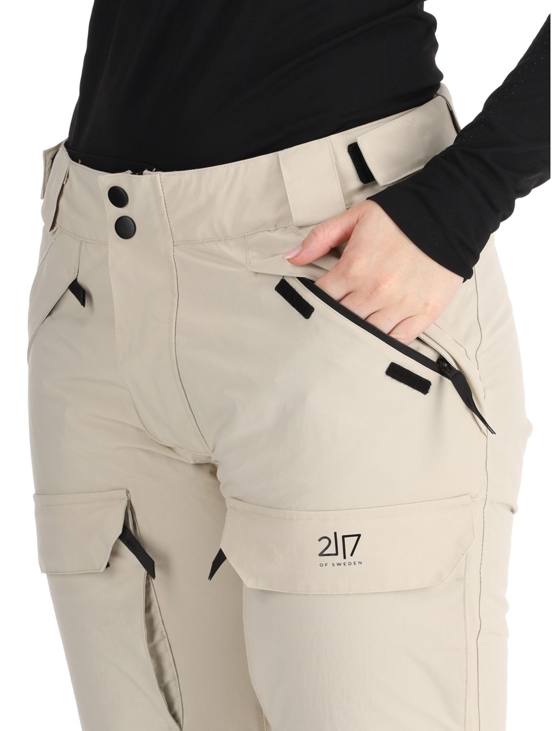 2117 of Sweden, Nelkerim ski pants women Beige beige 