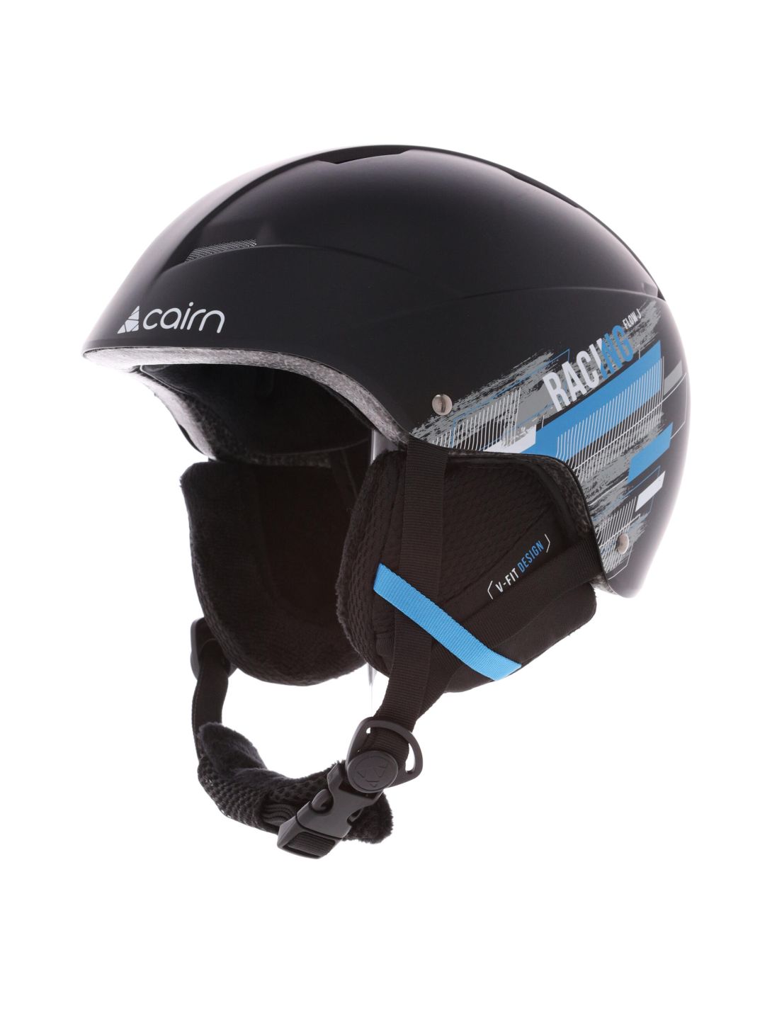 Cairn, Flow J ski helmet kids mat racing black 