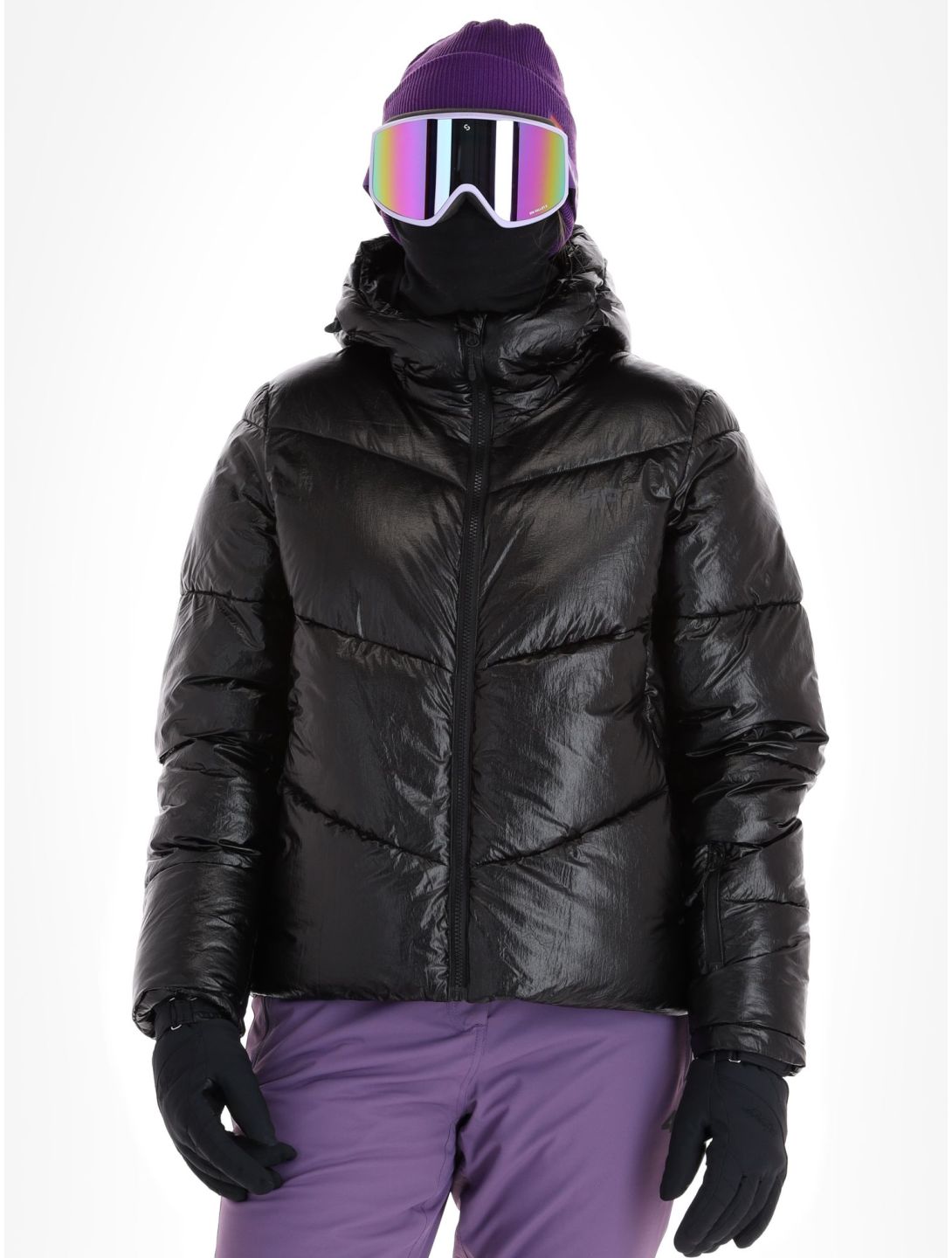 4F, Down Jacket  F277 down jacket women Black black 