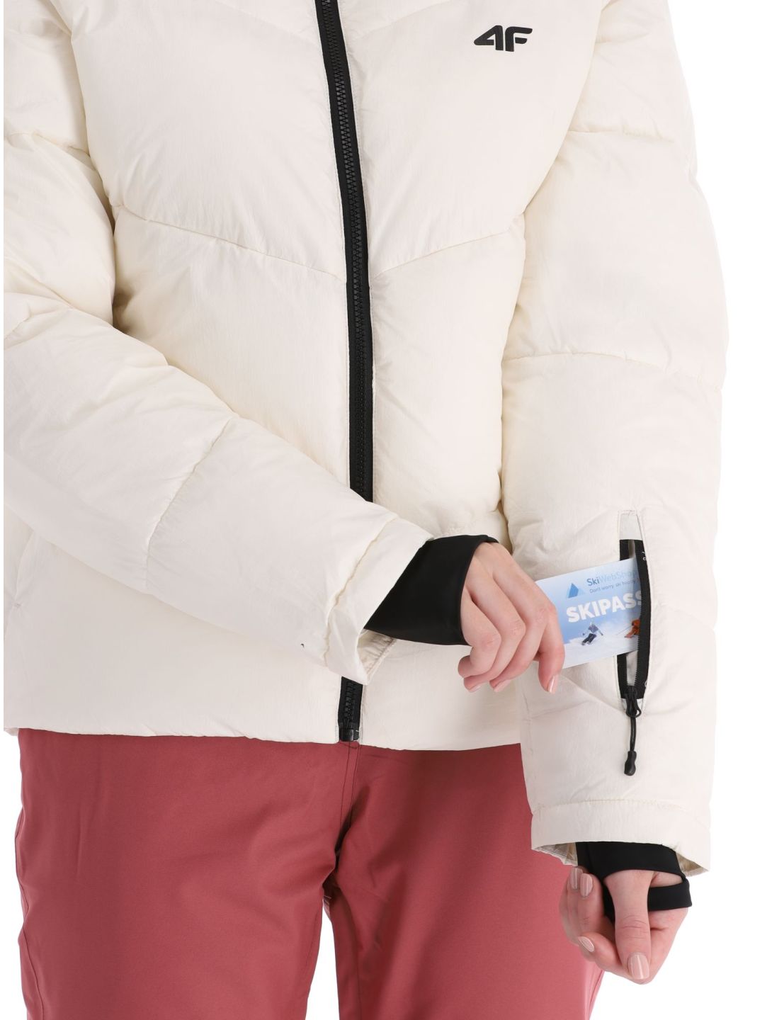 4F, Down Jacket  F277 down jacket women Off White white 