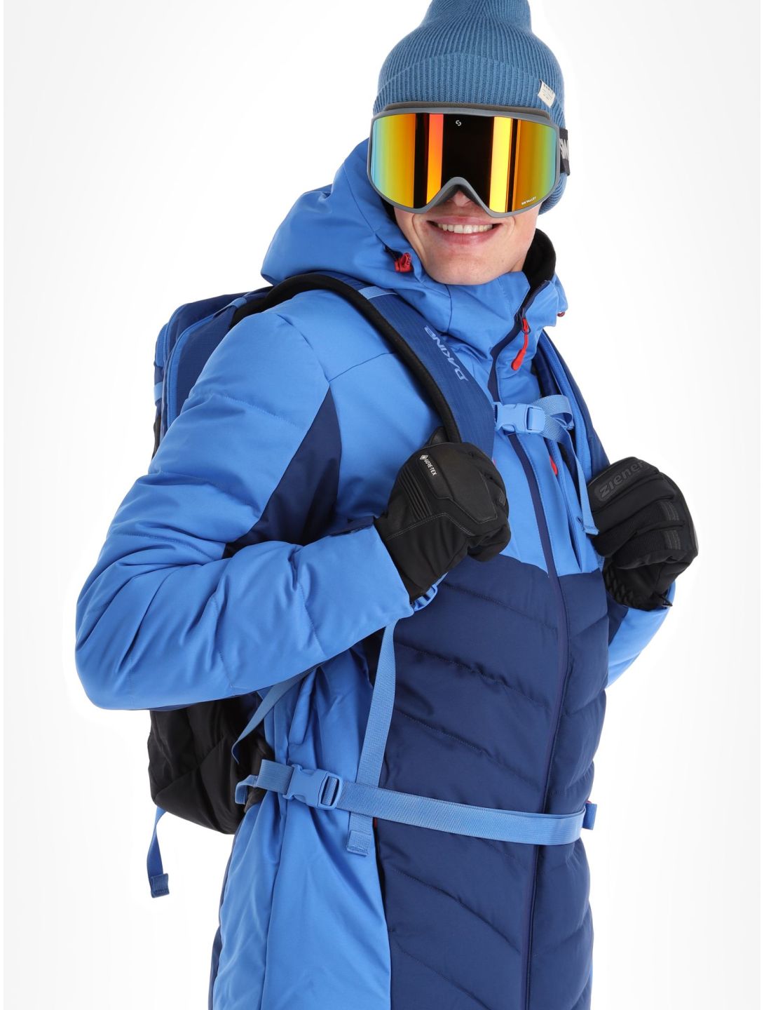 4F, Down Jacket  M278 down jacket men Blue blue 