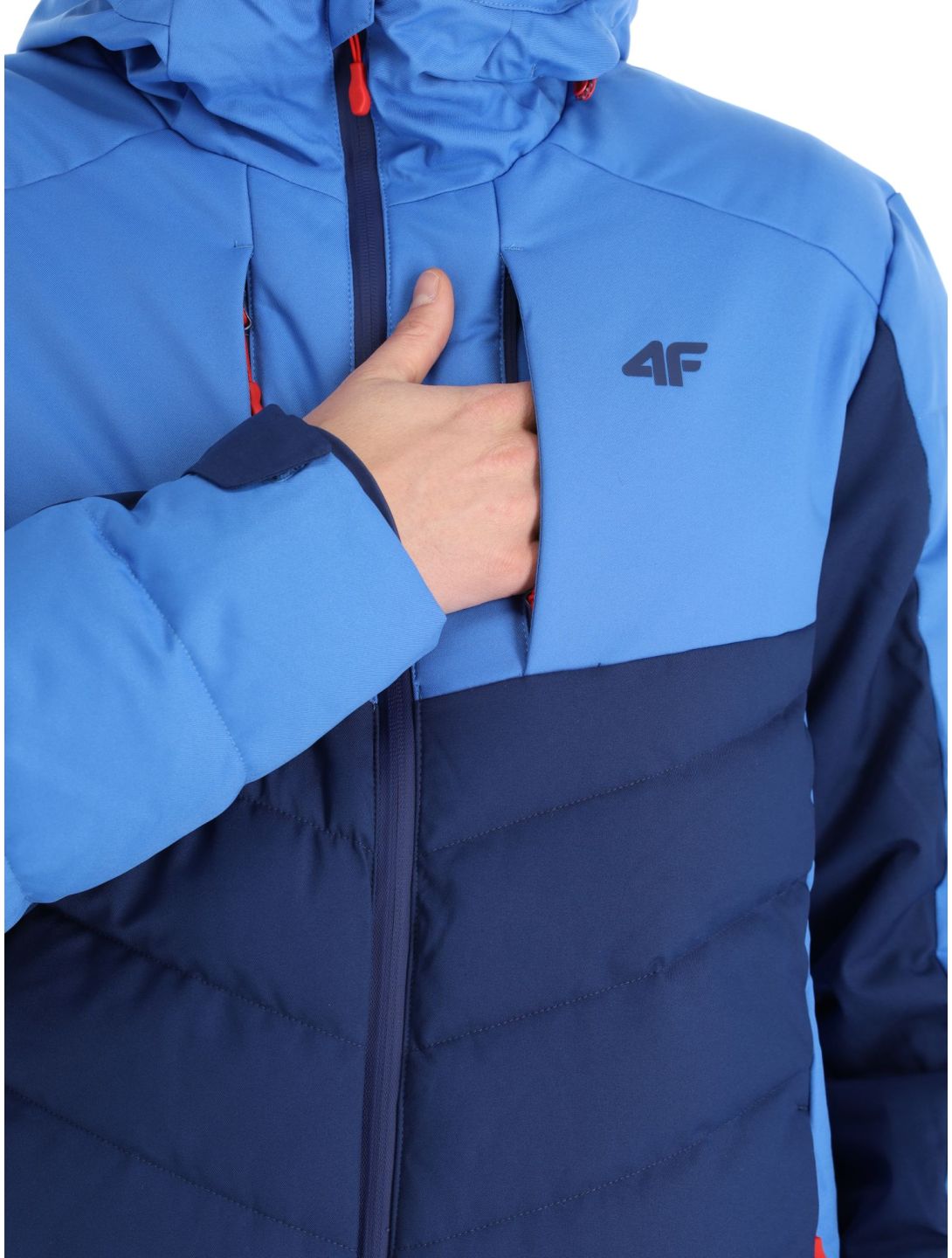 4F, Down Jacket  M278 down jacket men Blue blue 