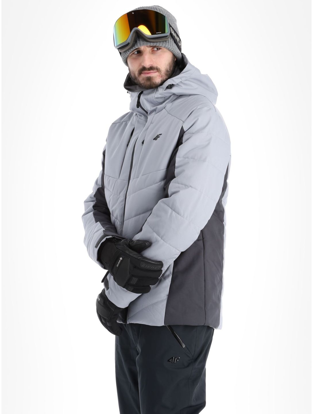 4F, Down Jacket  M278 down jacket men Grey grey 