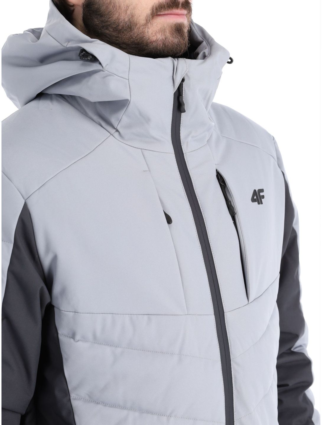 4F, Down Jacket  M278 down jacket men Grey grey 