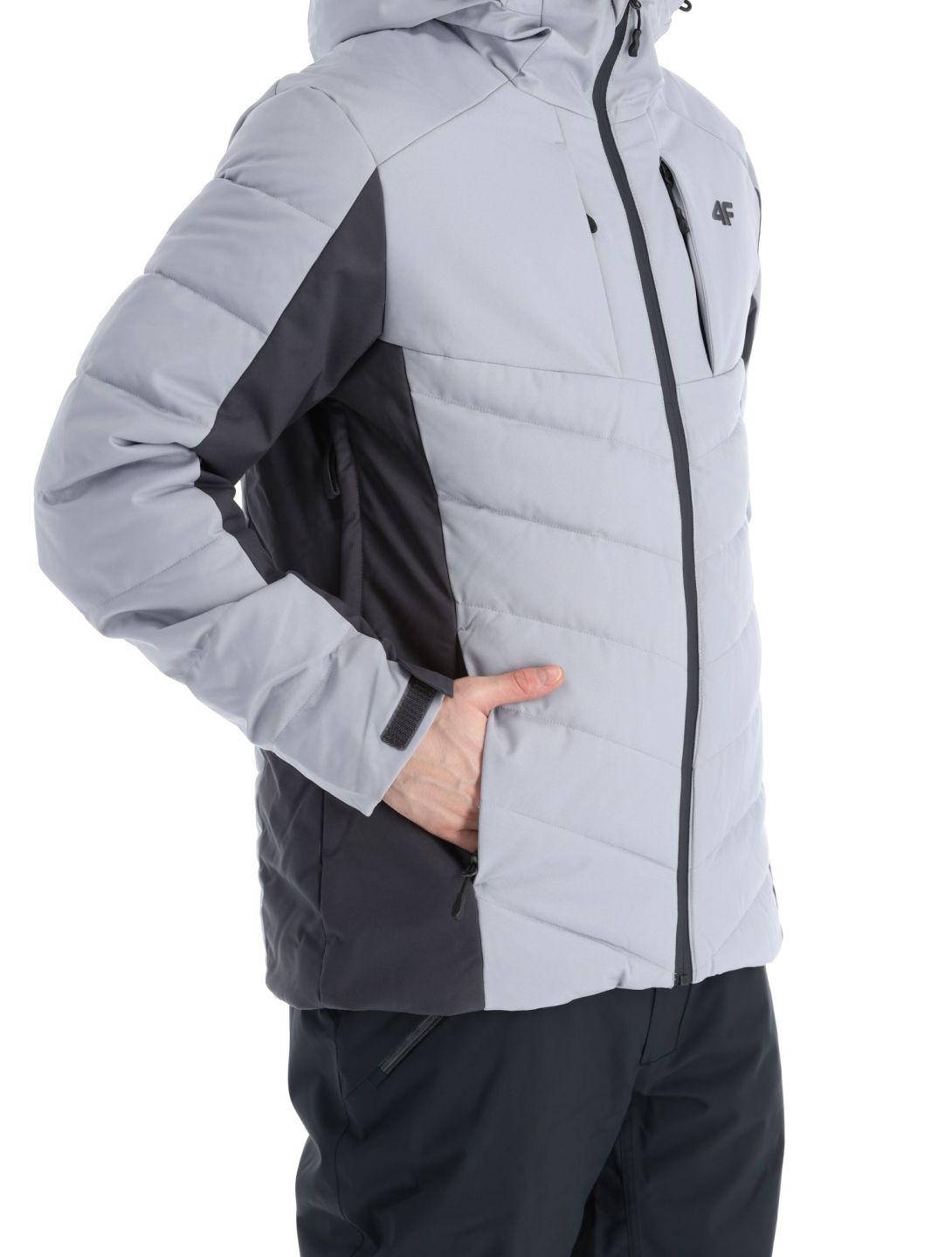 4F, Down Jacket  M278 down jacket men Grey grey 