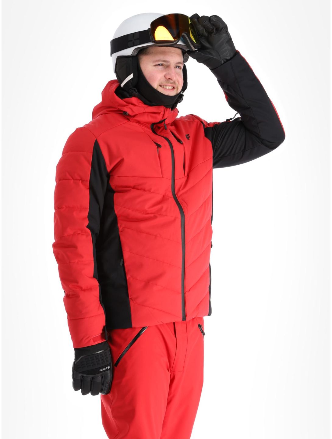 4F, Down Jacket  M278 down jacket men Red black, red 