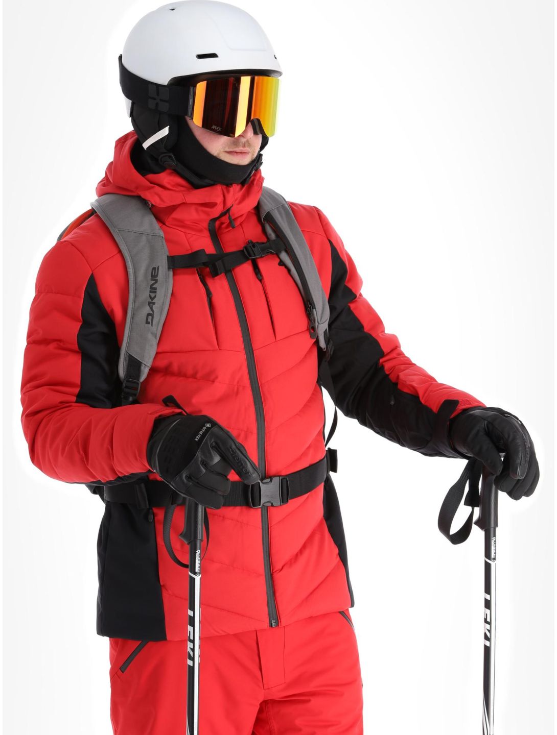 4F, Down Jacket  M278 down jacket men Red black, red 